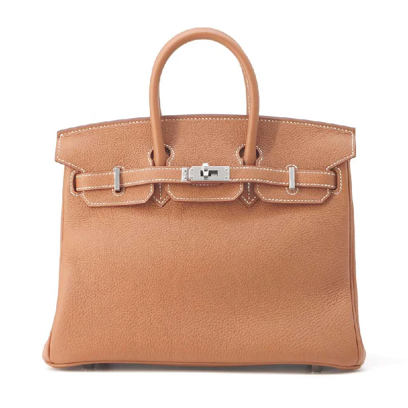 HERMES Birkin Gold Togo Leather Size 25