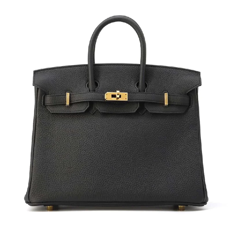 HERMES Birkin Black Togo Leather Size 25