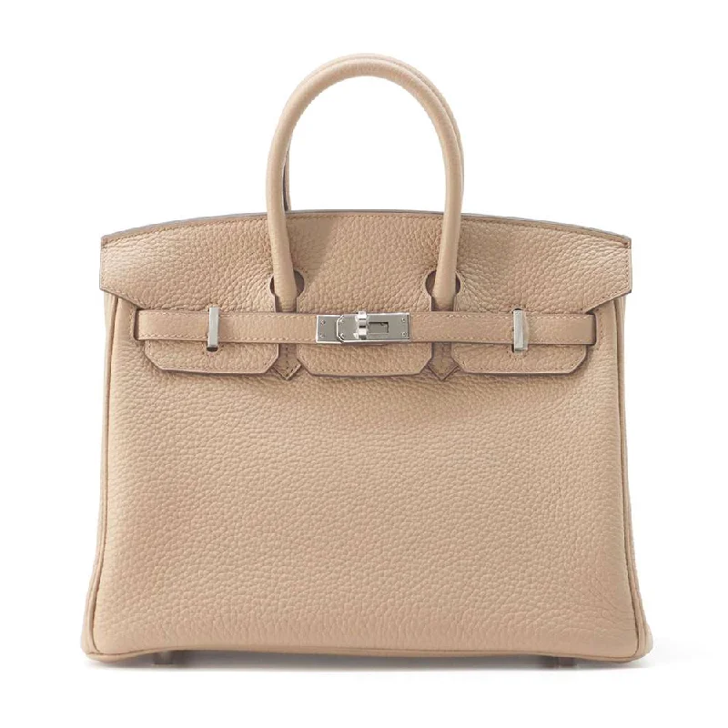 HERMES Birkin Beige Marfa birkin25 Togo Leather Size 25