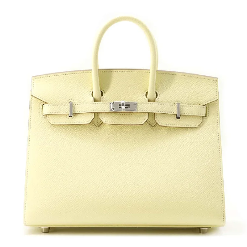 HERMES Birkin Sellier Jaune Milton Epsom Size 25