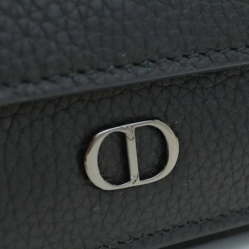 CHRISTIAN DIOR Dior 2ESBC110 Trifold Wallet Black Men's