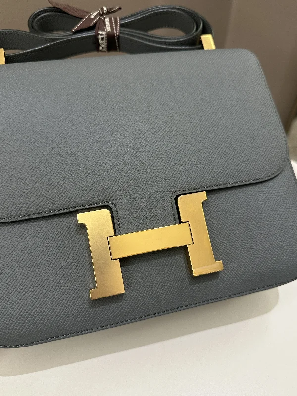 Hermes Constance 24 Vert Amande Epsom