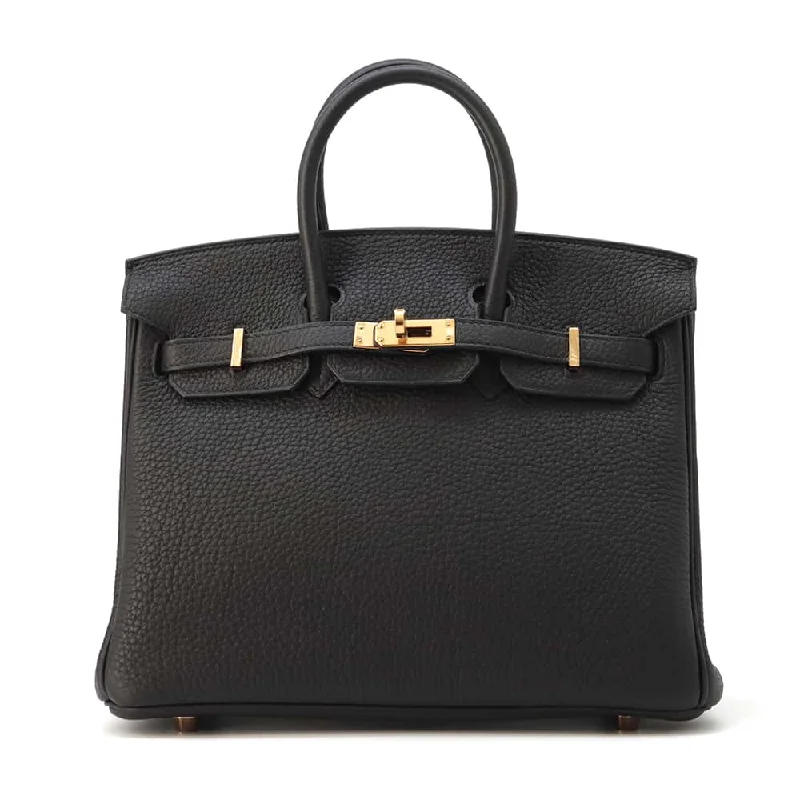 HERMES Birkin Black Togo Leather Size 25