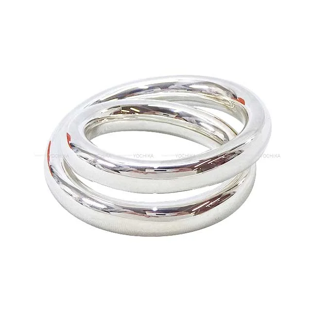 HERMES ring Vertige #53 Silver Silver925