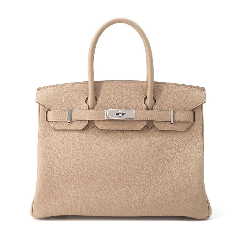 HERMES Birkin Beige Marfa Togo Leather Size 30