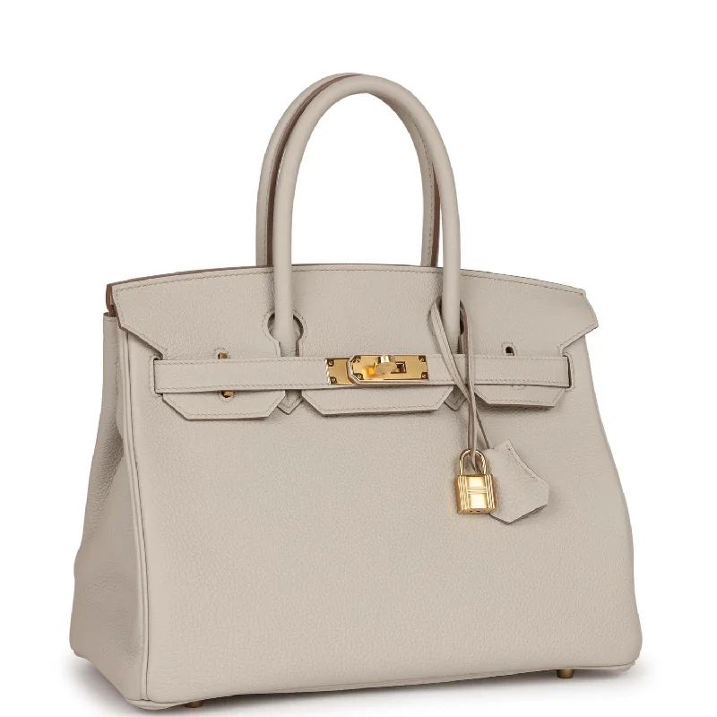 Hermes Birkin 30 Beton Togo Gold Hardware