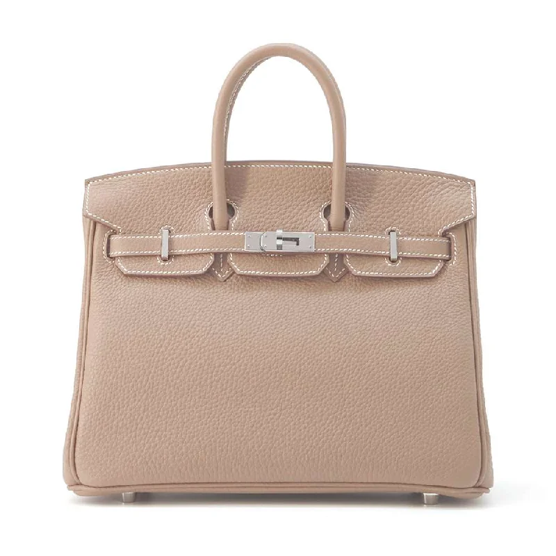 HERMES Birkin Etoupe Togo Leather Size 25