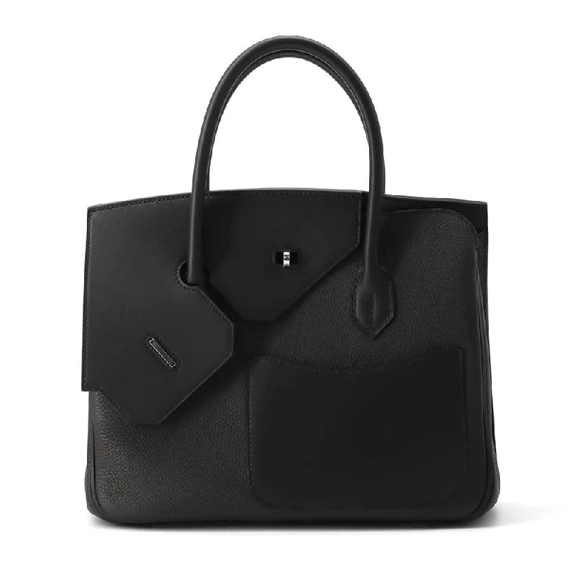 HERMES Birkin disorder Black Togo Leather Swift Leather Size 30