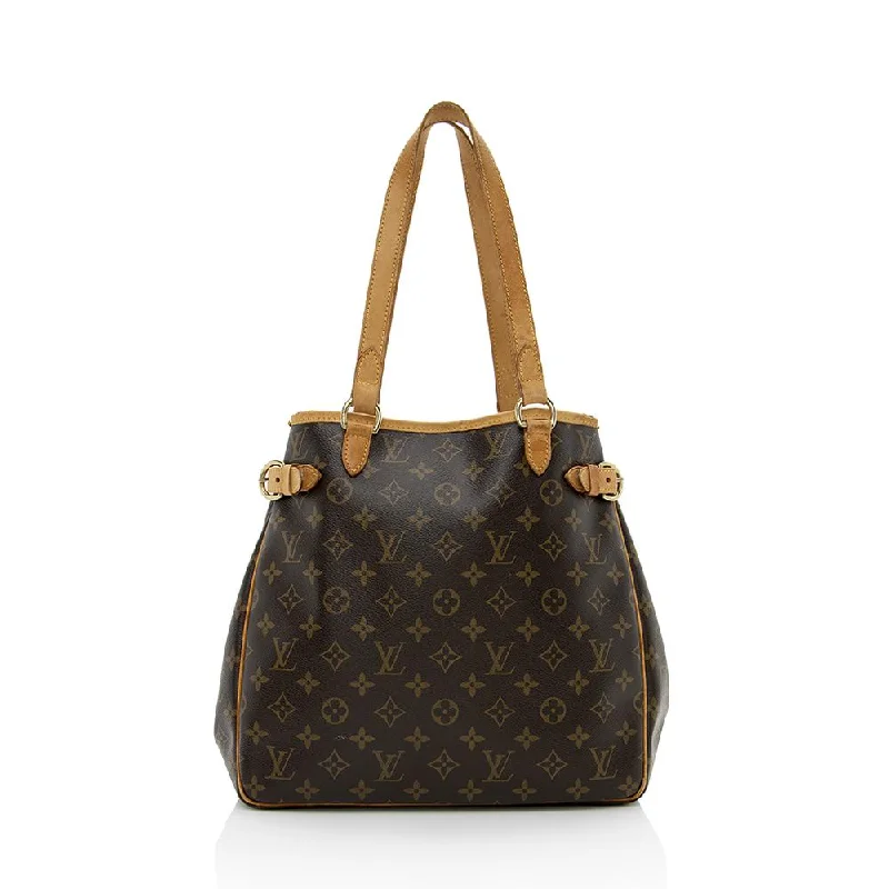 Louis Vuitton Monogram Canvas Batignolles Vertical Tote - FINAL SALE (SHF-14578)