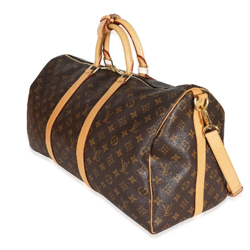 Louis Vuitton Monogram Canvas Keepall Bandoulière 50