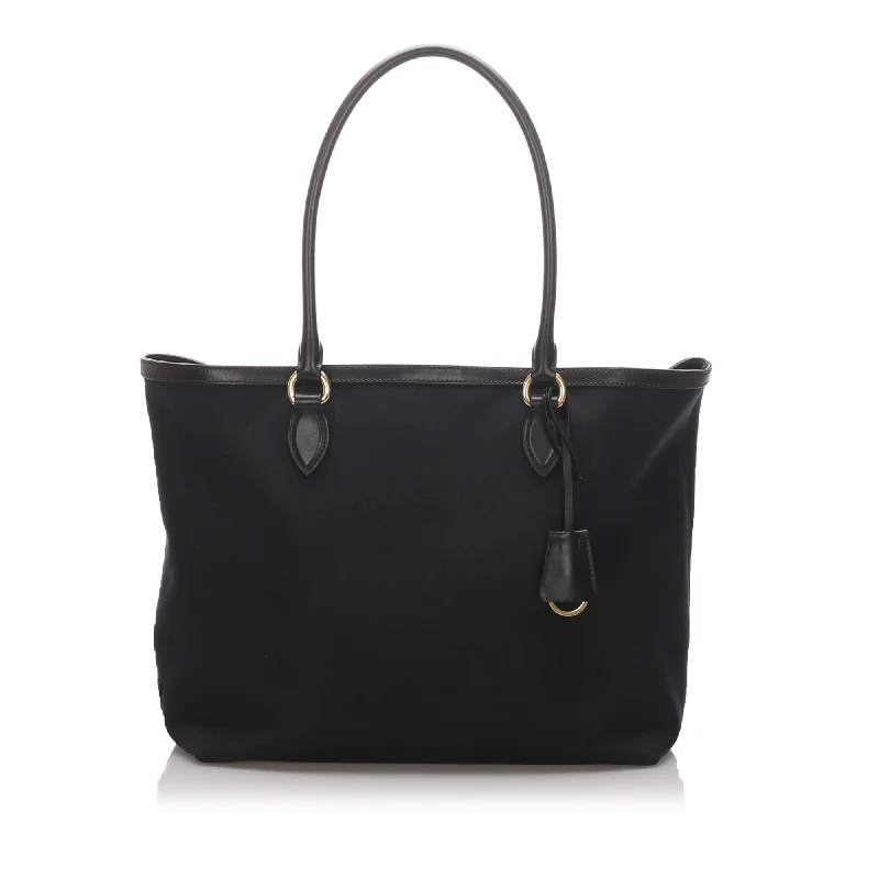 Prada Canapa Canvas Tote  (SHG-12170)