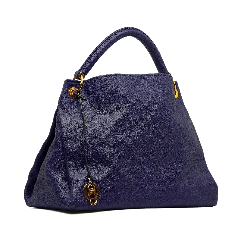 Louis Vuitton Artsy MM Blue Monogram Empreinte