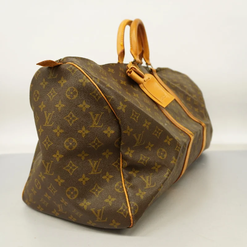 LOUIS VUITTON Auth  Monogram Keepol 55 M41424 Unisex Boston Bag