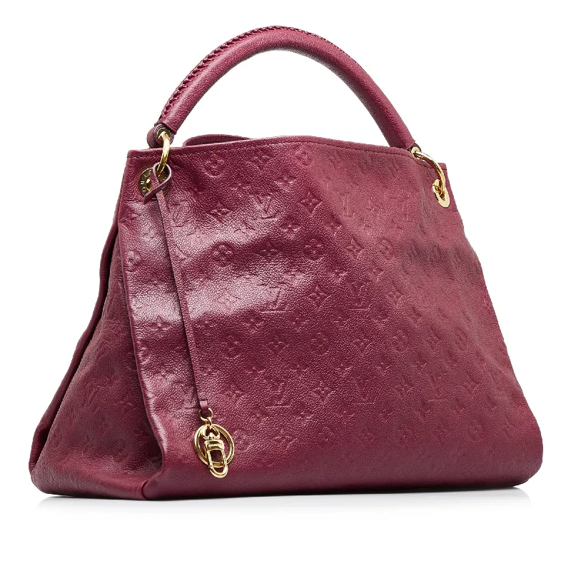 Louis Vuitton Artsy MM Red Monogram Empreinte